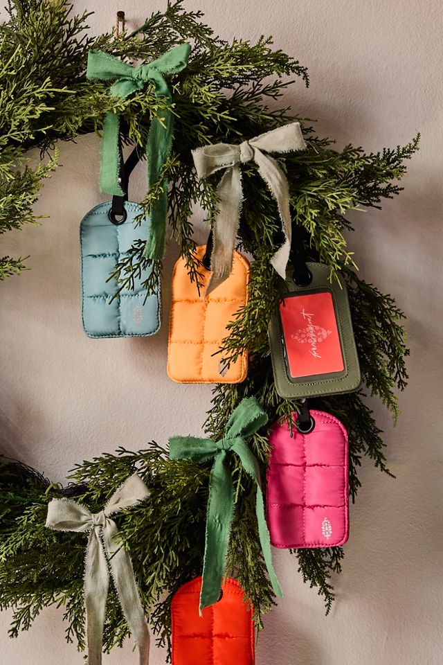 On The Move Quilted Luggage Tag #2
