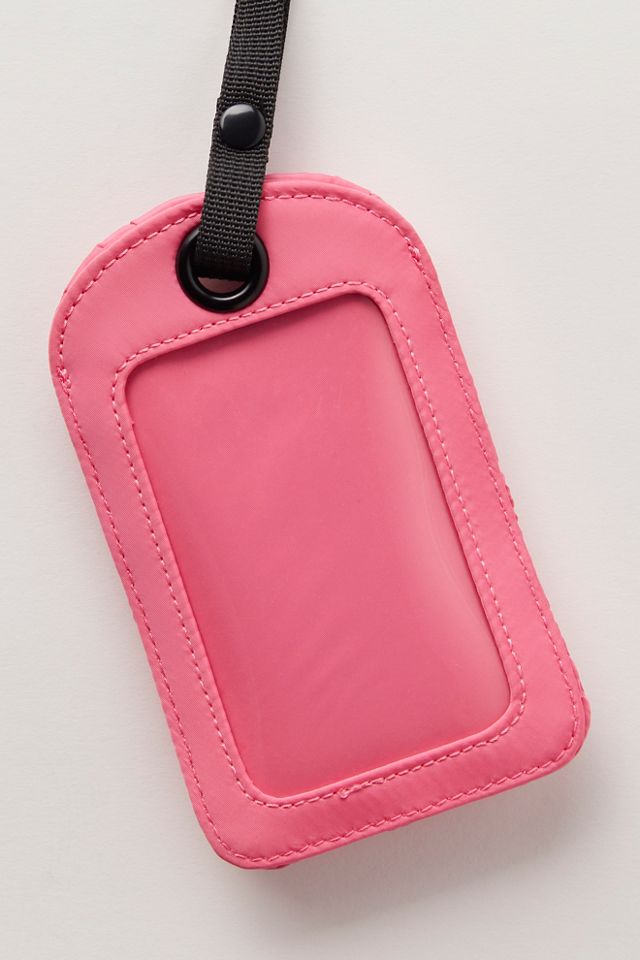 On The Move Quilted Luggage Tag #1