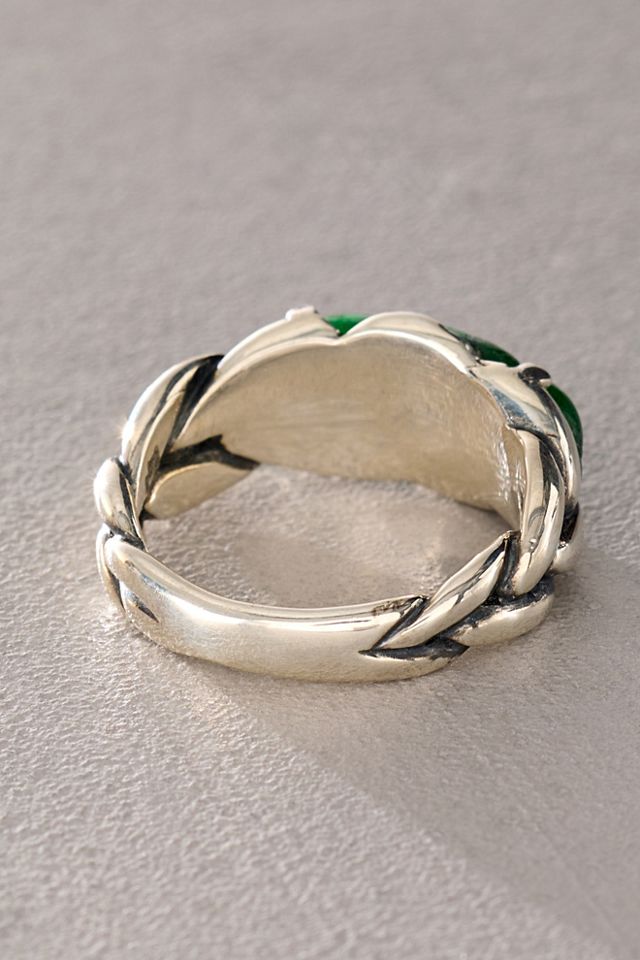 Bague en pierre tressée Pamela Love #1