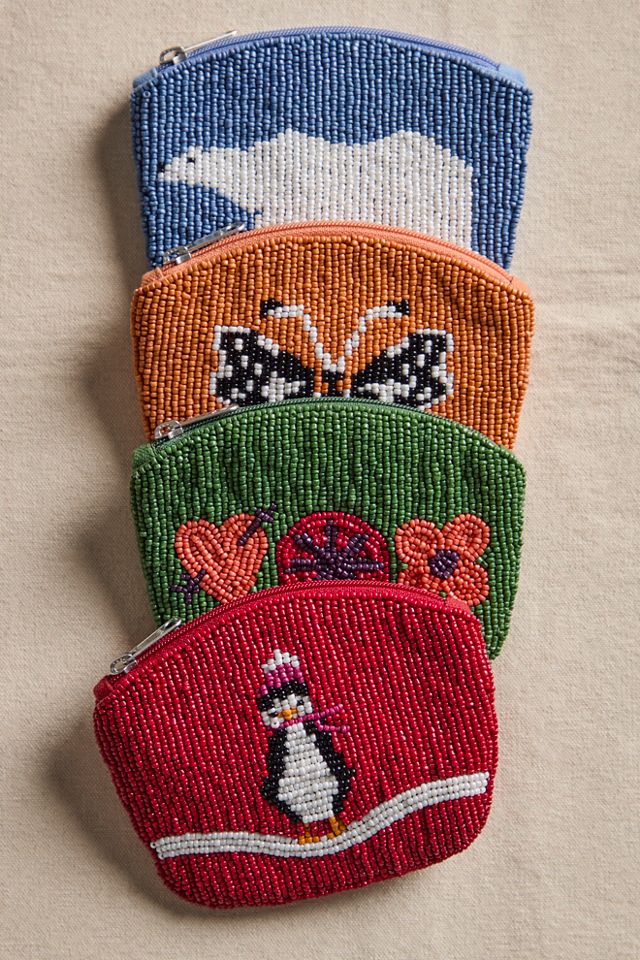 Manifest Destiny Beaded Wallet #1