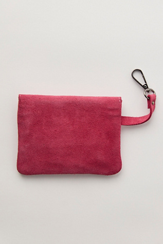 Женский кошелёк Free People Lyra Suede Wallet, цвет: Абрикосовый — фото 2