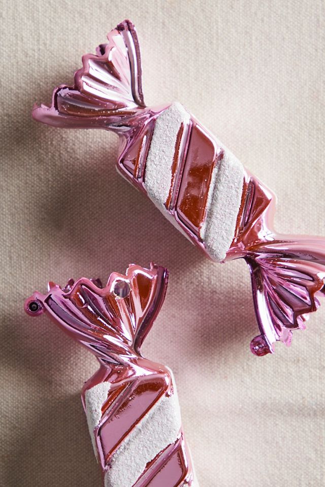 Candy Ornament Set Of 2 #1