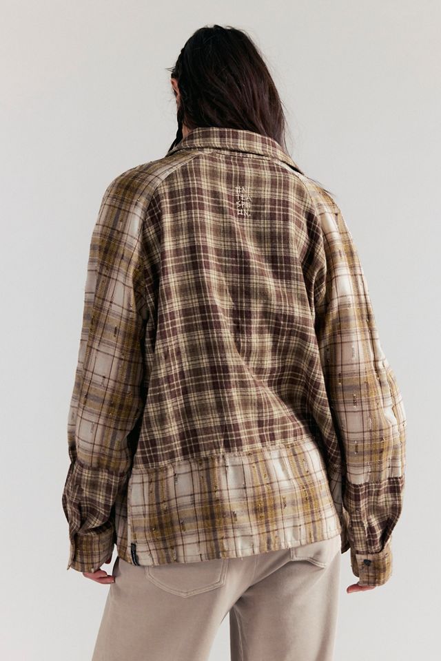 OneTeaspoon Rodeo Rust Patchwork Flannel #1