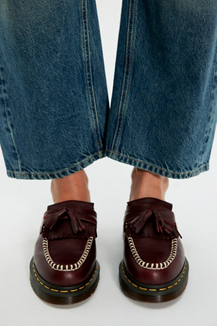 Dr. Martens Adrian Mules at Free People in Red, Size: US 8