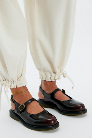 Dr. Martens Madaline Slingback Mary Janes at Free People in Red, Size: US 7