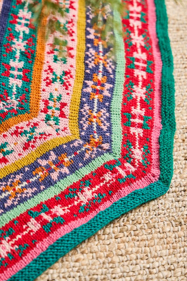 Sedona Fairisle Tree Skirt #2