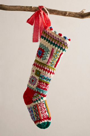 Granny Patchwork Stocking