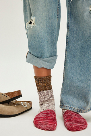 Thunders Love Charlie Socks at Free People in Brown