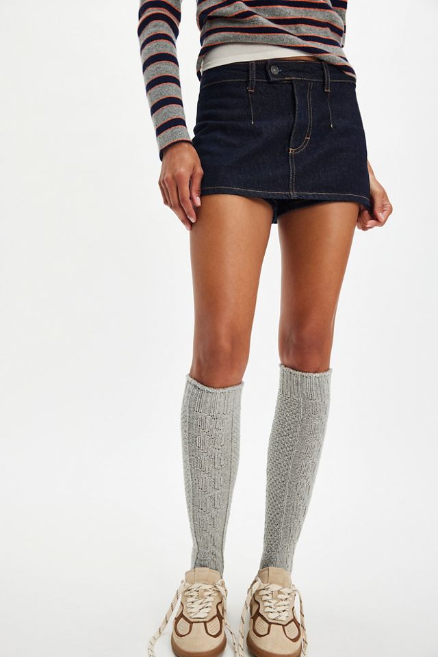 Chaussettes en maille câblée Thunders Love #1