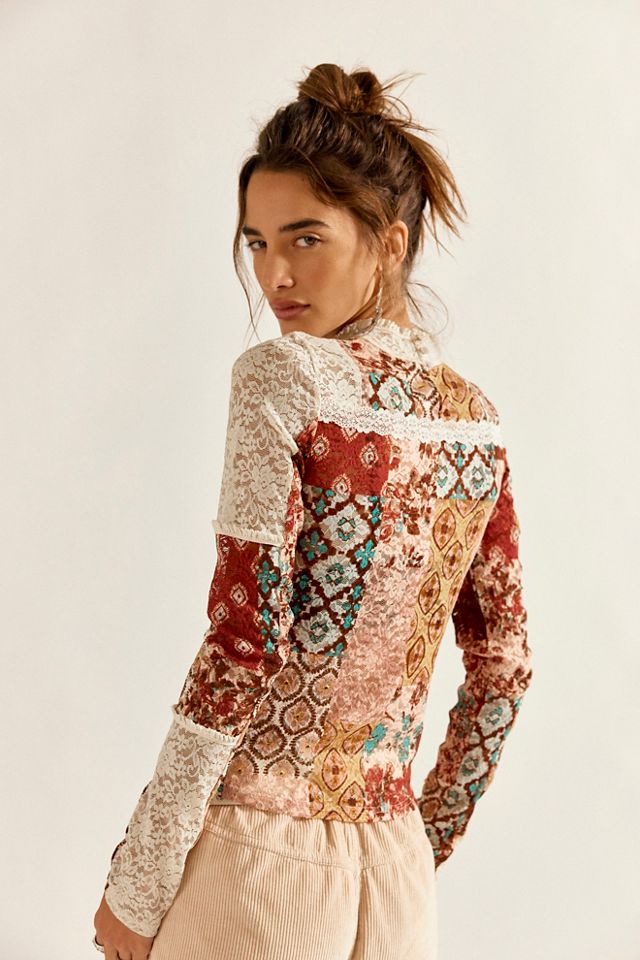 Hudson Patchwork Turtleneck #2