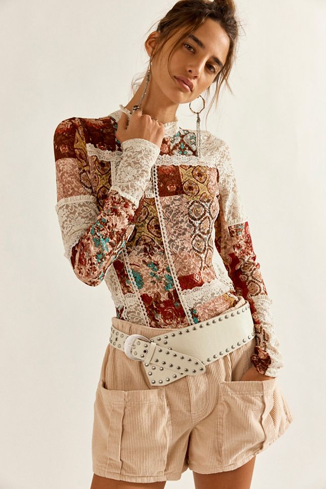 Hudson Patchwork Turtleneck #3