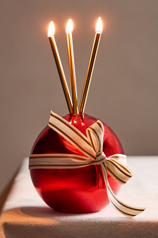 Neva Metallic Everlasting by Everlasting Candle Co. at Free People in Gold