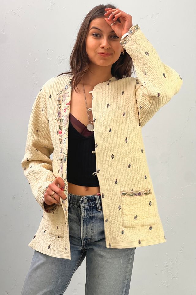 Vintage Reversible Quilted Jacket Selected by Anna Corinna #1