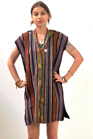 Anna Corinna Reworked Vintage Vermillion Smock Dress