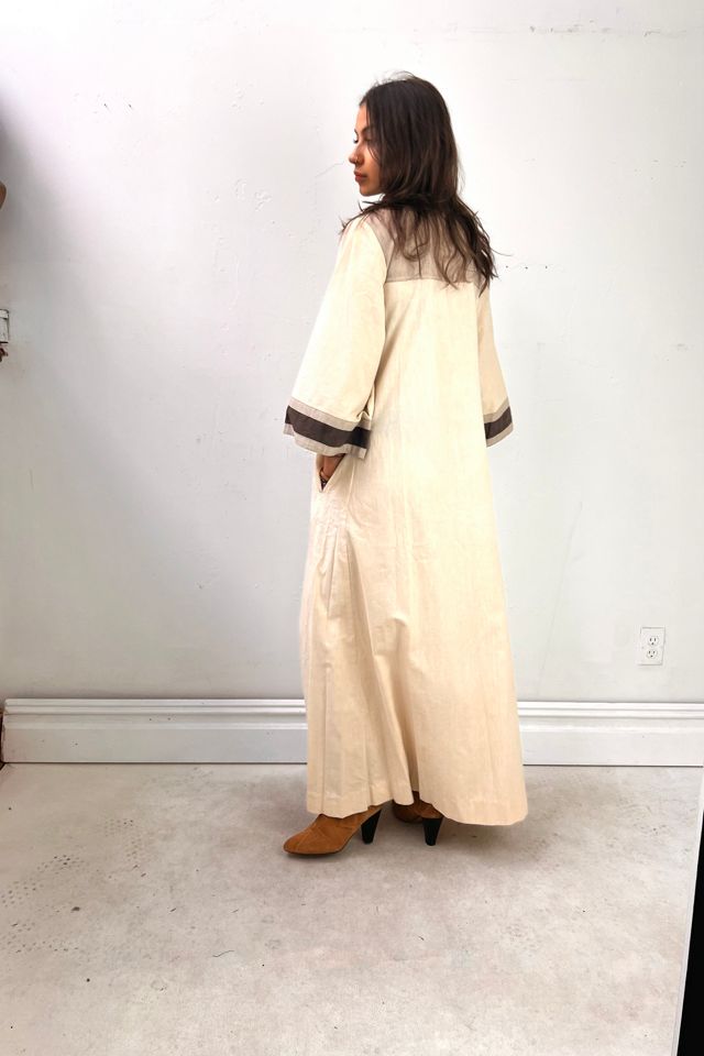 Vintage Hand Woven Sergio Bustamante Maxi Dress Selected by Anna Corinna #3