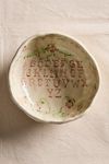 Alphabet Cross-Stitch Sampler Bowl