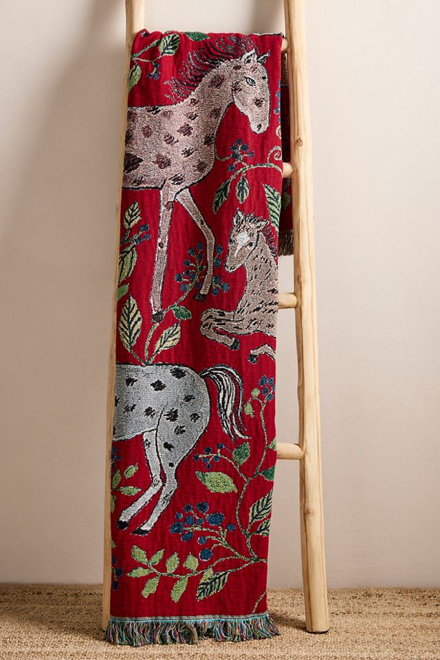 Blueberry Horses Blanket #1