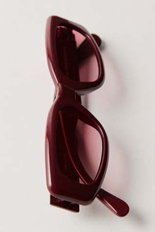 Izipizi X Crush Square Sunglasses at Free People in Black