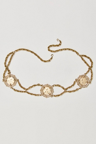 Bronze Age Chain Belt at Free People in Gold Rush