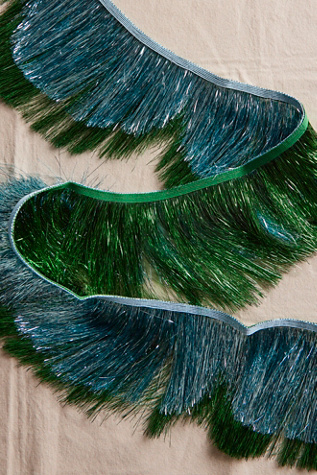 Tinsel Scallop Garland