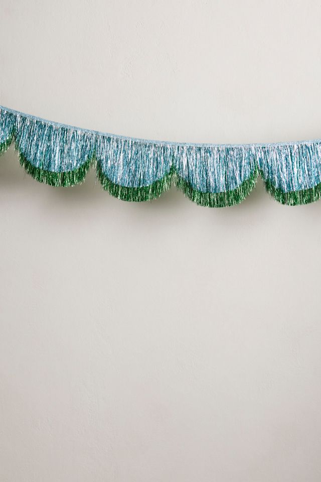 Tinsel Scallop Garland #2