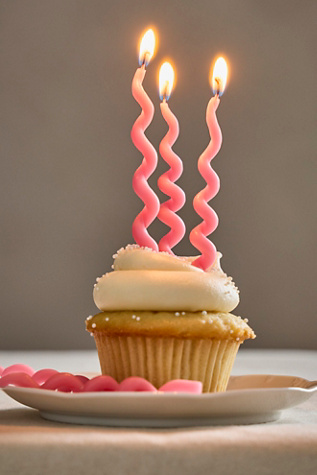 Swirly Candles