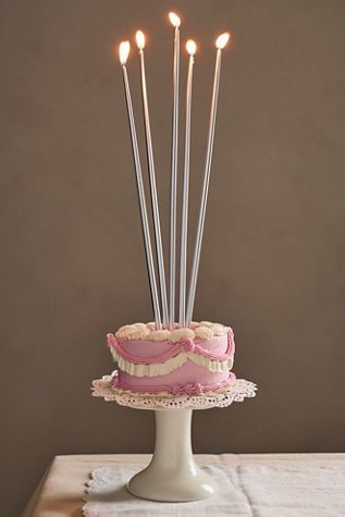 Bougies effilées hautes