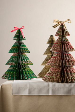 Meri Meri x Liberty Paper Honeycomb Trees