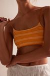 Seamless Ribbed Retro Bralette