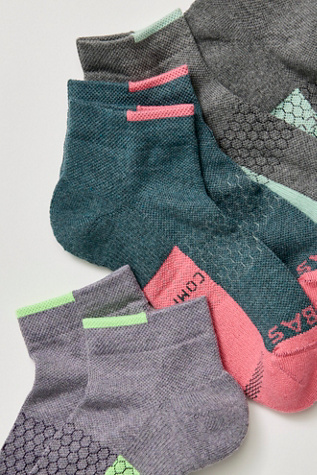 Bombas Compression Ankle Sock 6-Pack