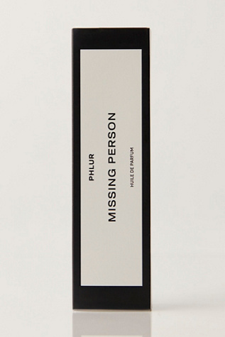 Phlur Missing Person Fragrance Oil