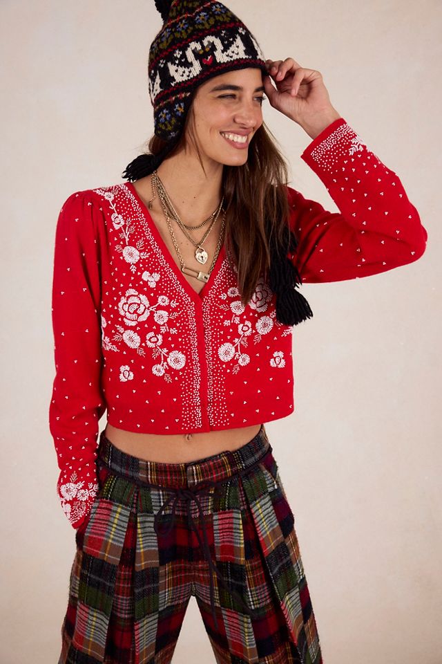 Happy Holidays Cardi #1