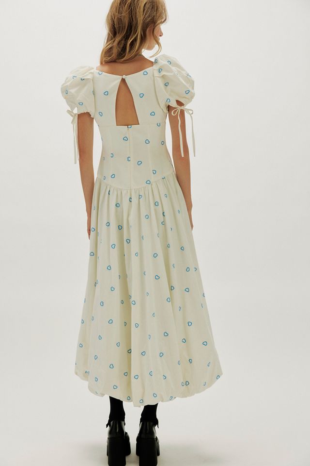 Bali Sprinkled Heart Maxi Dress #1