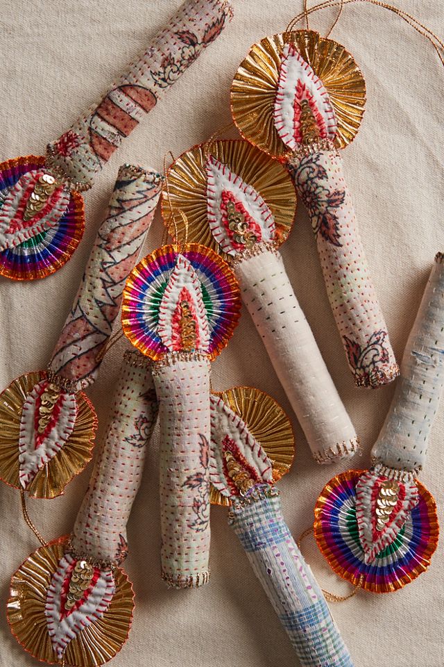 Sissel Edelbo Kantha Candle Ornament #2