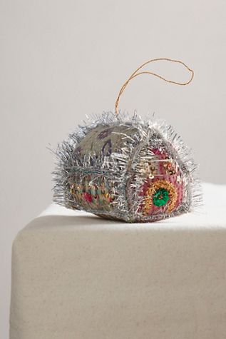 Tinsel House Ornament