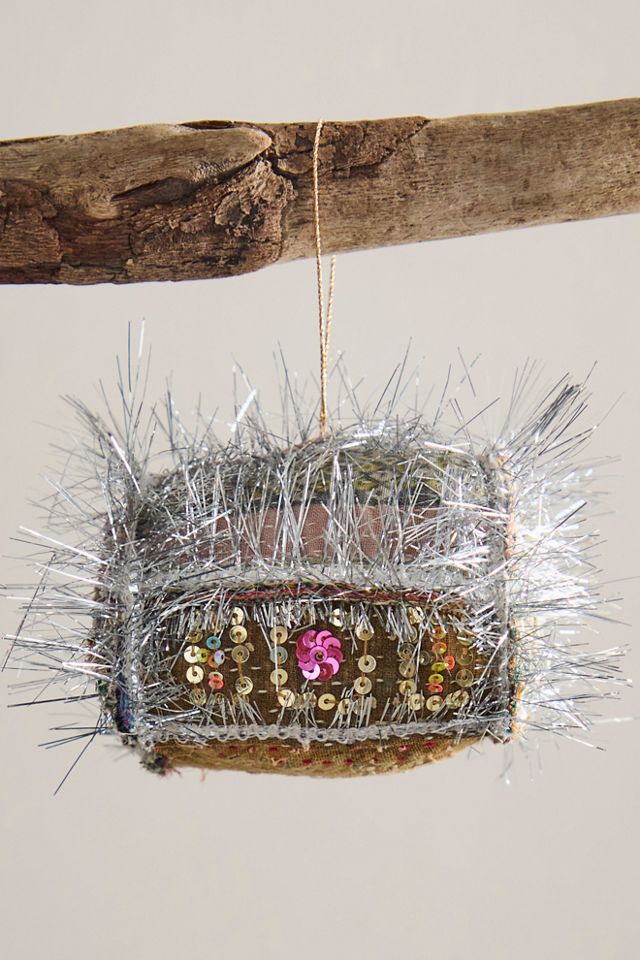 Tinsel House Ornament #2