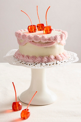 Cherry Jelly Candle Set by Free People in Red