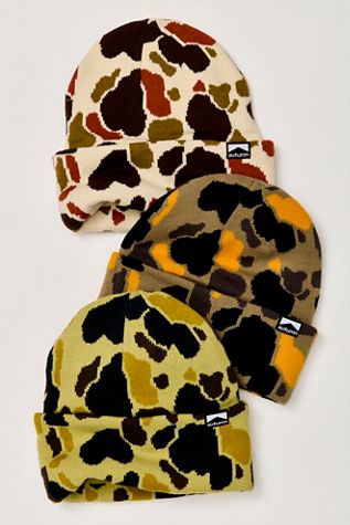 Autumn Duck Camo Beanie