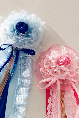 Best In Show Brooch by Curried Myrrh at Free People in Blue
