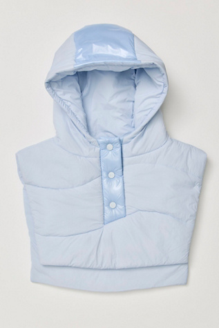 Denver Quilted Dickey by FP Movement at Free People, Sterling Blue