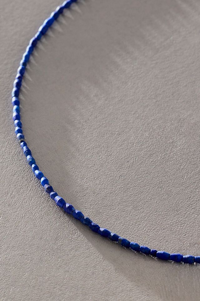 Collier Takara Perles Bicône Lapis #2