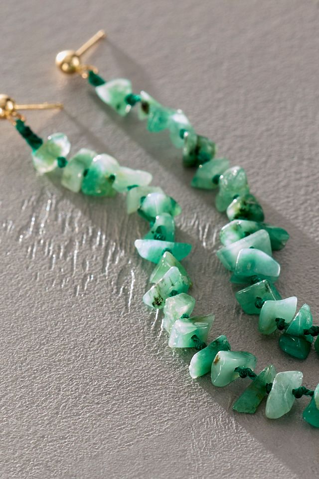 Boucles d'oreilles Takara Sirene Emerald #2
