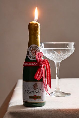 Mini Champagne Candle