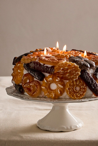 Tis The Season Cookie Cake Candle