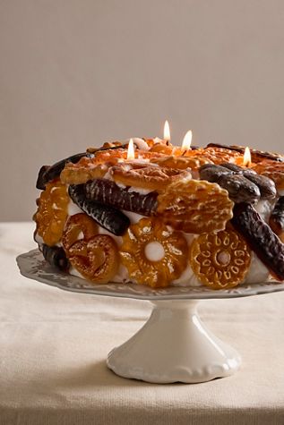 Tis The Season Cookie Cake Candle