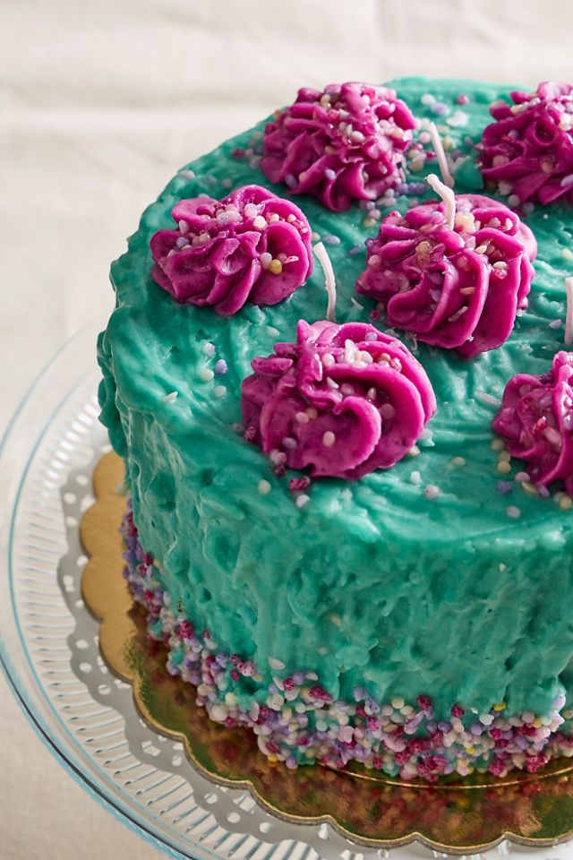 Confetti Cake Candle #3
