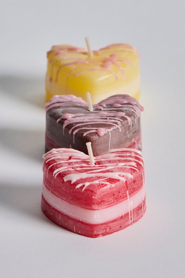 Heart Cookie Candles #1