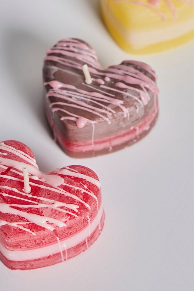 Heart Cookie Candles #2