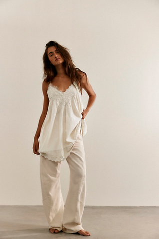 Fiona Mini Slip Dress by Intimately at Free People in White, Size: S