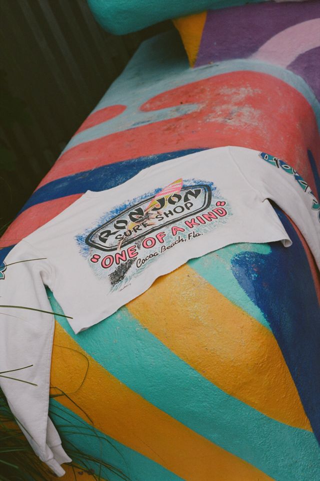 Ron Jon Cropped Vintage Sweatshirt #2